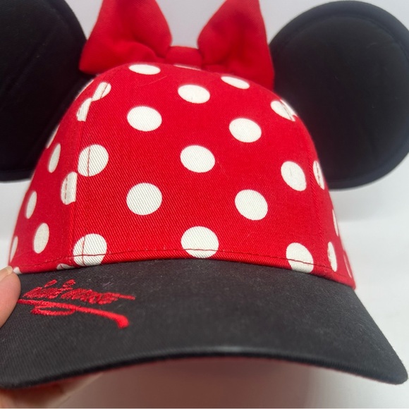 Disney Parks Walt Disney World Minnie Mouse Youth Baseball Cap, EUC. - Picture 6 of 6